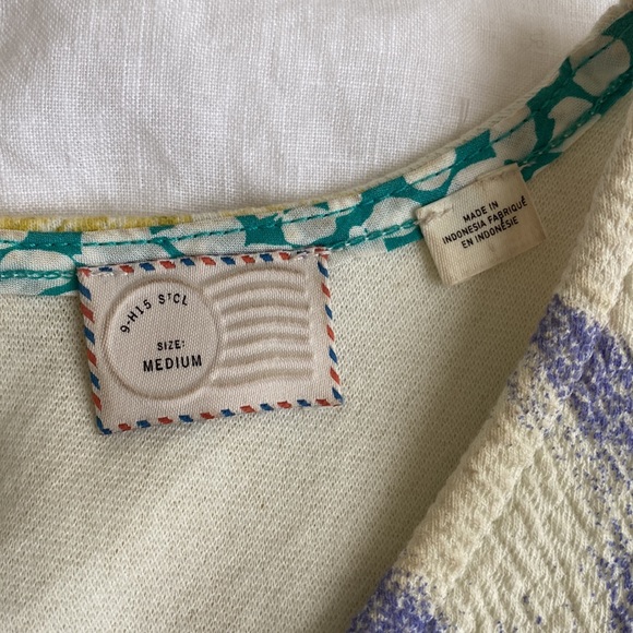 Anthropologie Postmark Flynn Floral Peplum Top - Picture 6 of 6